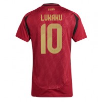 Belgien Romelu Lukaku #10 Heimtrikot Frauen EM 2024 Kurzarm